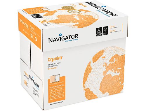 Papel fotocopia navigator din a4 80 gr embalagem de 500 folhas , Navigator , 28237 , 5602024003200